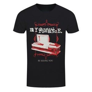 My Chemical Romance Coffin Unisex Graphics Black T-Shirt